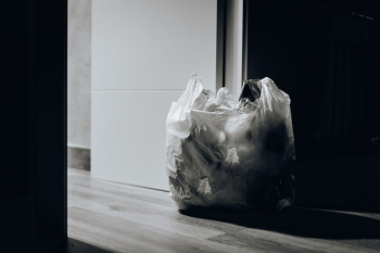 Trash Near Door Trash Near Door