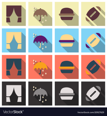 Travel symbols and tourism signs vector image