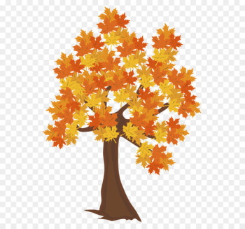 Tree Autumn Computer file - Fall Tree PNG Image 