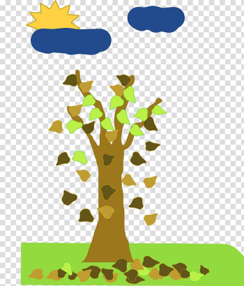 Tree Autumn Leaf , Falling Leaves transparent background PNG clipart