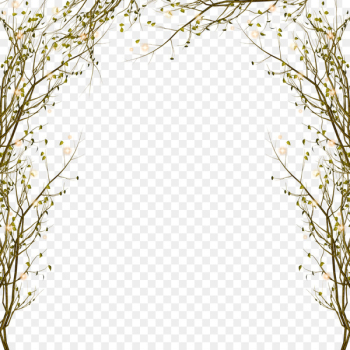 Tree Branch Clip art - Branch decorative border pattern Tree Branch Clip art - Branch decorative border pattern
