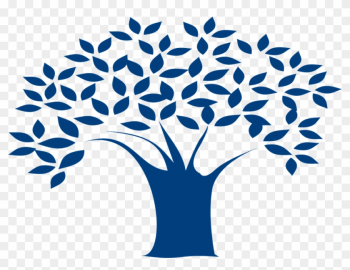 Tree Branches Leaves Blue Nature Design Floral - Tree Branches Leaves Blue Nature Design Floral