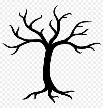 Tree Clipart Black And White Bare Tree Clipart Black - Bare Tree Clip Art