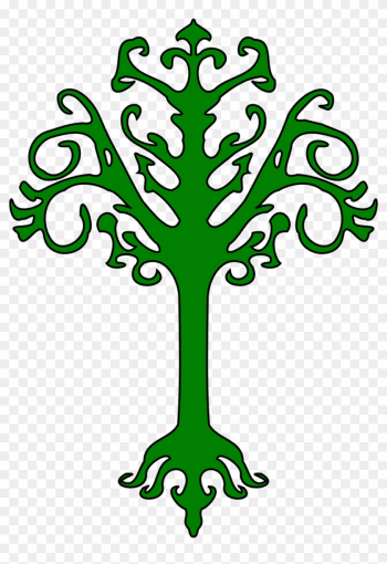 Tree Heraldic Symbol Design Png Image - Heraldic Tree Png