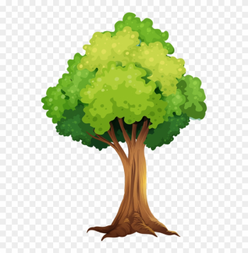 Tree Leavescub - Tree With Tree House Clip Art Tree Leavescub - Tree With Tree House Clip Art