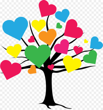 Tree of love Heart Drawing Clip art - dayak Tree of love Heart Drawing Clip art - dayak