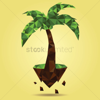 Tree on floating island Tree on floating island