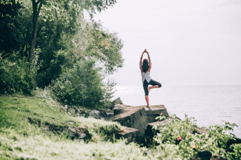Tree Pose Yoga In Nature Tree Pose Yoga In Nature