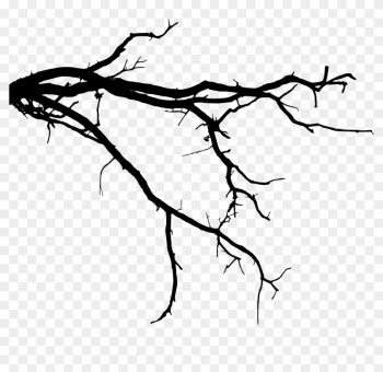 Tree Roots Silhouette Png Download Tree Roots Silhouette - Tree Branch Silhouette Png