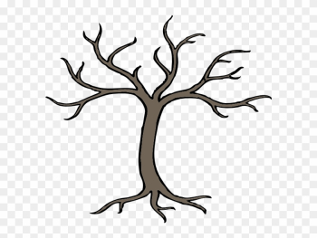 Tree With Branches Drawing Tree With Branches Drawing