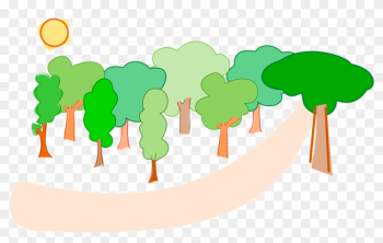 Trees Forest Nature Landscape Environment - Forest Clipart Trees Forest Nature Landscape Environment - Forest Clipart