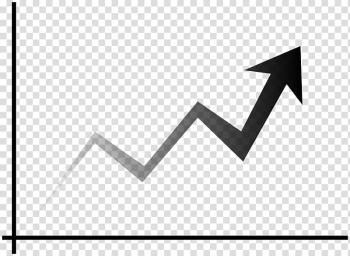 Trend line Line chart Market trend Graph of a function, business growth transparent background PNG clipart