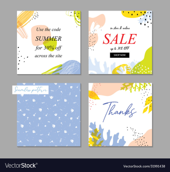 trendy abstract square art templates for sale