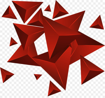 Triangle Abstract art - Triangle abstract background red wine 