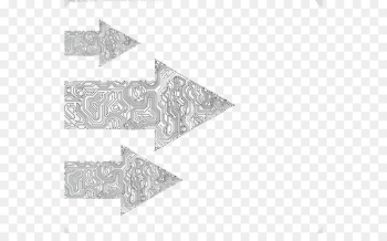 Triangle Black and white Pattern - Arrow Electronics technology elements 