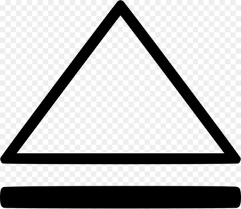 Triangle Font - arow ribbon Triangle Font - arow ribbon