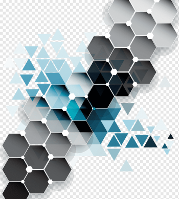 Triangle Geometry, Colorful diamond background, gray and blue 3D, texture, angle, color Splash png