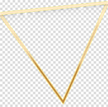 Triangle illustration, Golden triangle, Golden Triangle Frame transparent background PNG clipart