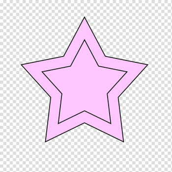 Triangle Lilac Purple Magenta, star frame transparent background PNG clipart