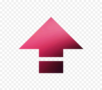 Triangle Pink M Product design Font -  