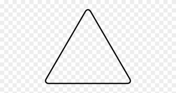 Triangle Shape Rounded Corner Stroke Transparent Png - Triangulo Con Puntas Redondeadas Triangle Shape Rounded Corner Stroke Transparent Png - Triangulo Con Puntas Redondeadas