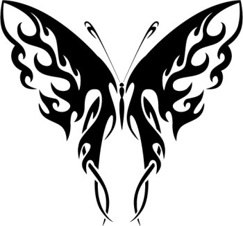 Tribal drawings - Butterfly drawings - Tribal Butterfly Drawings ...