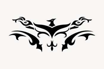 Tribal phoenix tattoo, abstract | Free Photo - rawpixel Tribal phoenix tattoo, abstract | Free Photo - rawpixel