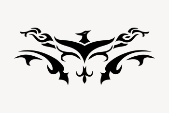 Tribal phoenix tattoo clipart, | Free PSD - rawpixel Tribal phoenix tattoo clipart, | Free PSD - rawpixel
