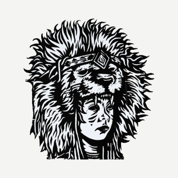 Tribal shaman clipart illustration psd. | Free PSD - rawpixel Tribal shaman clipart illustration psd. | Free PSD - rawpixel