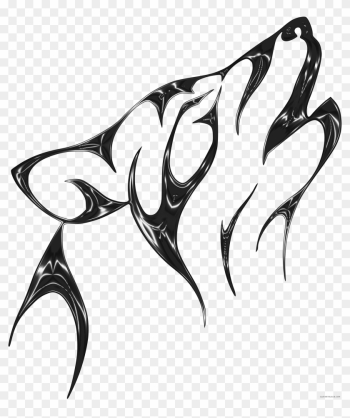 Tribal Wolf Animal Free Black White Clipart Images - Easy To Draw Wolf Tribal Wolf Animal Free Black White Clipart Images - Easy To Draw Wolf