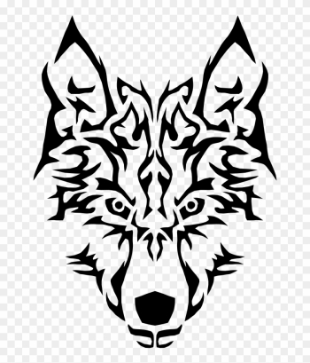 Tribal Wolf Clipart 5 By Eric - Wolf Tribal Tribal Wolf Clipart 5 By Eric - Wolf Tribal