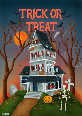 Trick or treat card | Free stock vector - 469064 Trick or treat card | Free stock vector - 469064