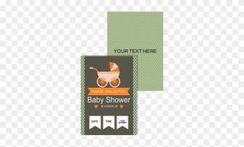 Trolley Baby Shower Invitation Card - Wedding Invitation Trolley Baby Shower Invitation Card - Wedding Invitation