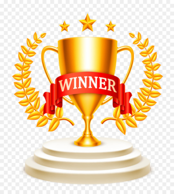 Trophy Stock illustration Award Clip art - WINNER Trophy Stock illustration Award Clip art - WINNER