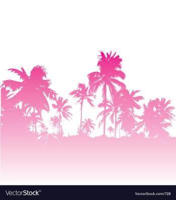 Tropical backdrop vector image Tropical backdrop vector image