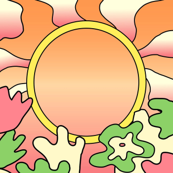 Tropical colorful frame, cute summer | Free Vector - rawpixel Tropical colorful frame, cute summer | Free Vector - rawpixel