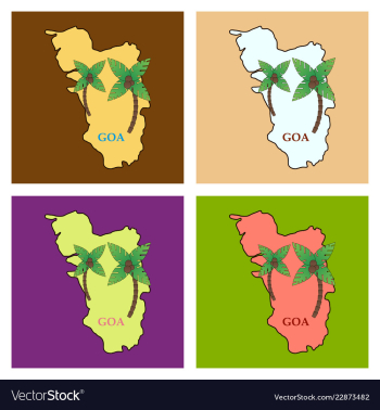 Tropical island concept with plumeria flower icon vector image Tropical island concept with plumeria flower icon vector image