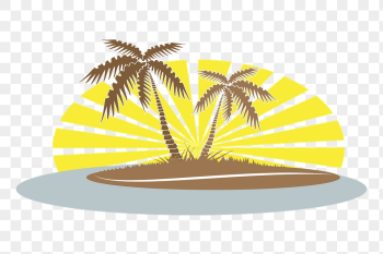 Tropical island png sticker, summer | Free PNG - rawpixel Tropical island png sticker, summer | Free PNG - rawpixel