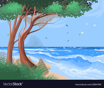 Tropical vector image Tropical vector image