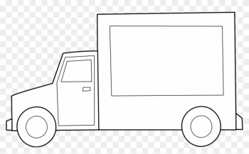 Truck Black And White Dump Truck Clipart Black And - Food Truck Clip Art Black And White