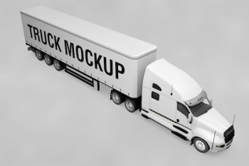 Truck mockup Truck mockup