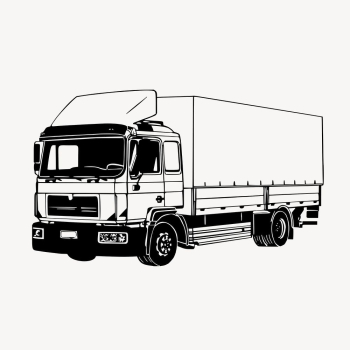 Truck & transportation illustration vector. | Free Vector - rawpixel Truck & transportation illustration vector. | Free Vector - rawpixel