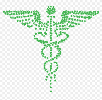 Truly Free Clipart Of A Green Medical Marijuana Pot - Medical Symbol