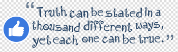 Truth Quotes PNG Picture