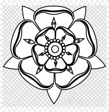 Tudor Rose Colouring Clipart Tudor Rose House Of Tudor - Tudor Rose Clip Art Tudor Rose Colouring Clipart Tudor Rose House Of Tudor - Tudor Rose Clip Art