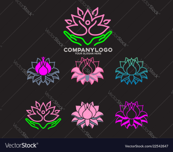 Tulip flower logo vector image Tulip flower logo vector image