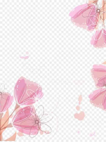 Tulip Pink - Pale pink tulip picture material Tulip Pink - Pale pink tulip picture material