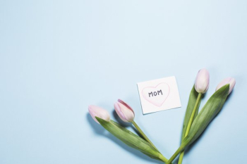 Tulips And Mom Card Tulips And Mom Card
