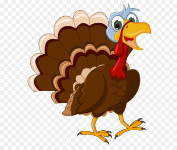 Turkey Cartoon Clip art - Transparent Thanksgiving Turkey Picture 