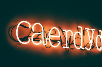turned on brown caerdyd neon sign turned on brown caerdyd neon sign
